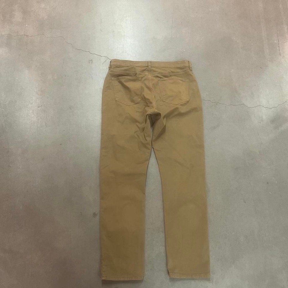 Flint and Tinder tan slim fit chino pants preppy cotton 32